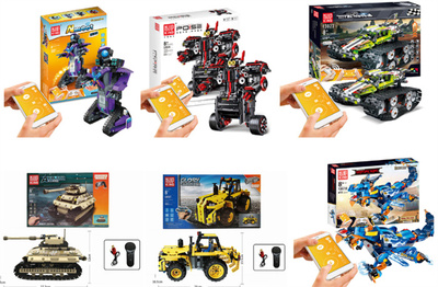 Remote control blocks toy